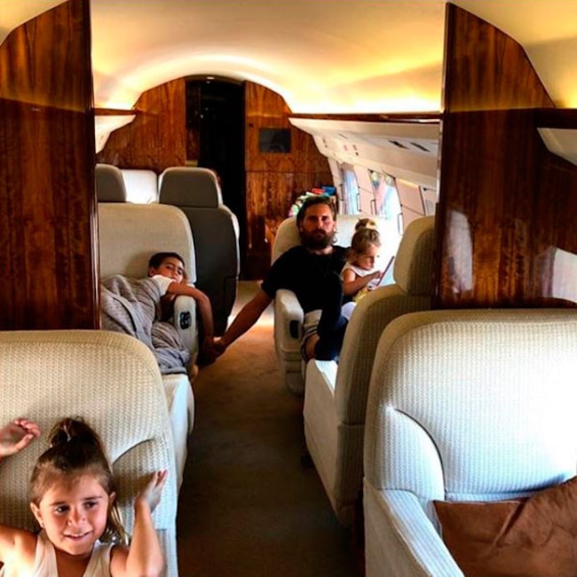 Scott Disick, Mason Disick, Penelope Disick, Reign Disick, Family